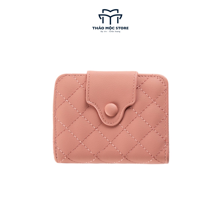 Ví nữ mini đẹp cầm tay cao cấp nhỏ gọn nhiều ngăn móc treo bỏ túi đi tiệc THẢO MỘC STORE TMV08