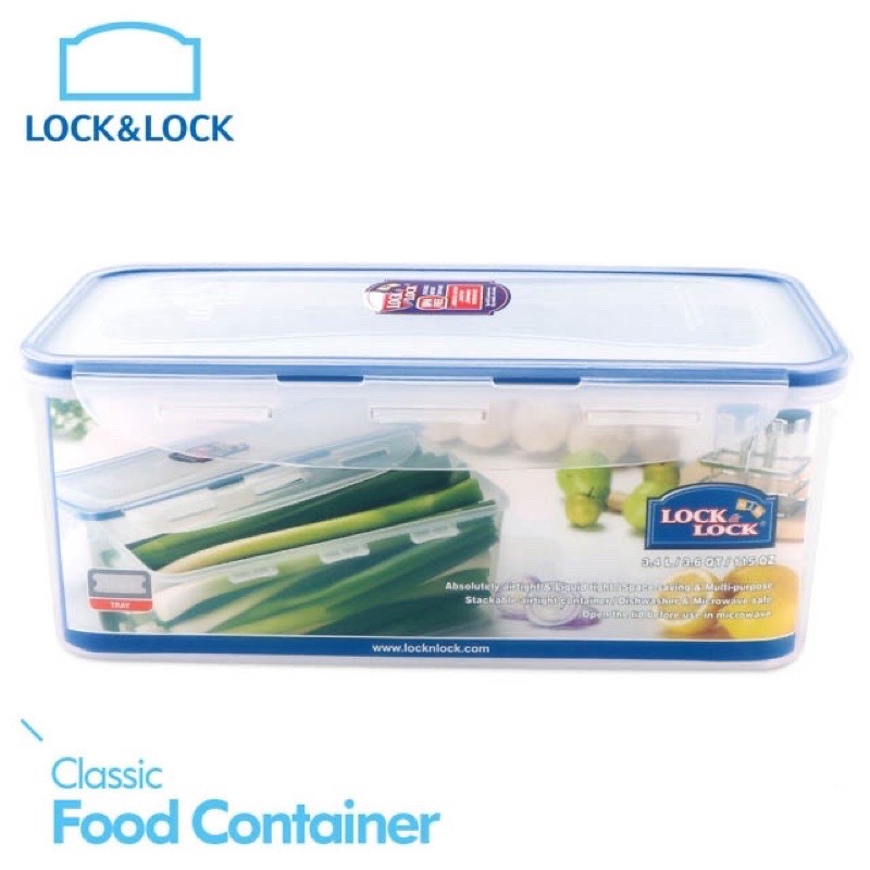 Hộp nhựa 3 ngăn 2.6 lít Lock&amp;Lock HPL826