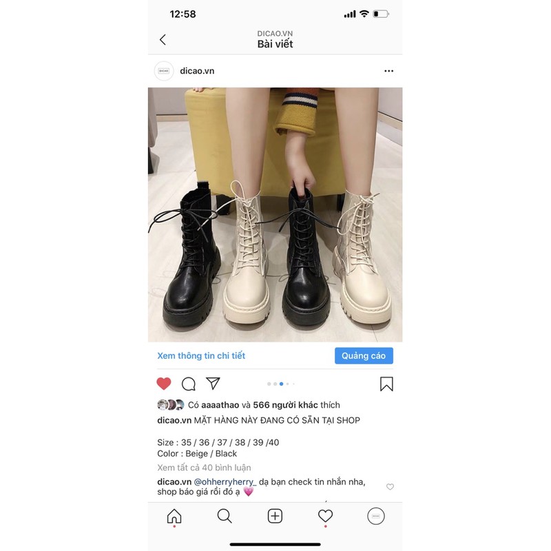 BOOT BUỘC DÂY | BigBuy360 - bigbuy360.vn