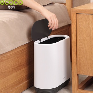 Thùng đựng rác 10L nhấn nắp Ecoco E1906