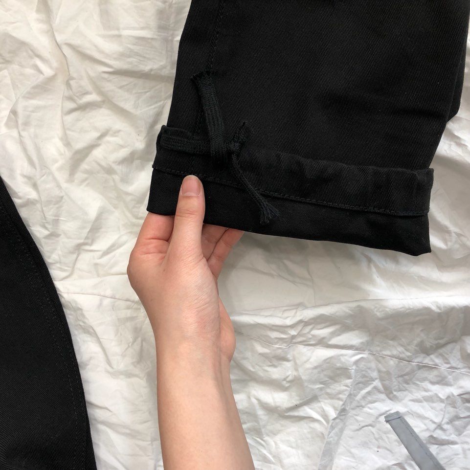 Quần túi hộp lưng cao dáng dài thời trang hàn quốc | BigBuy360 - bigbuy360.vn