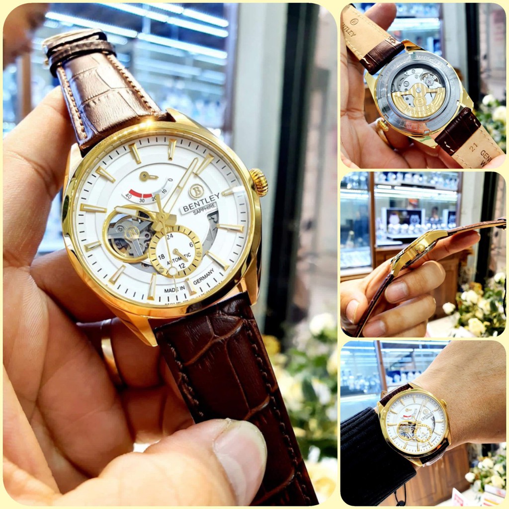 Đồng hồ nam chính hãng uy tín Bentley BL1831-15MKWD