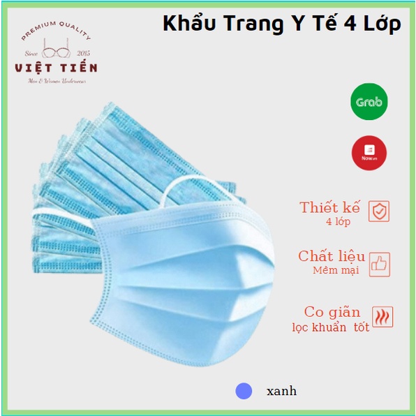 Combo 02 khẩu trang y tế hỗ trợ phòng chống dịch