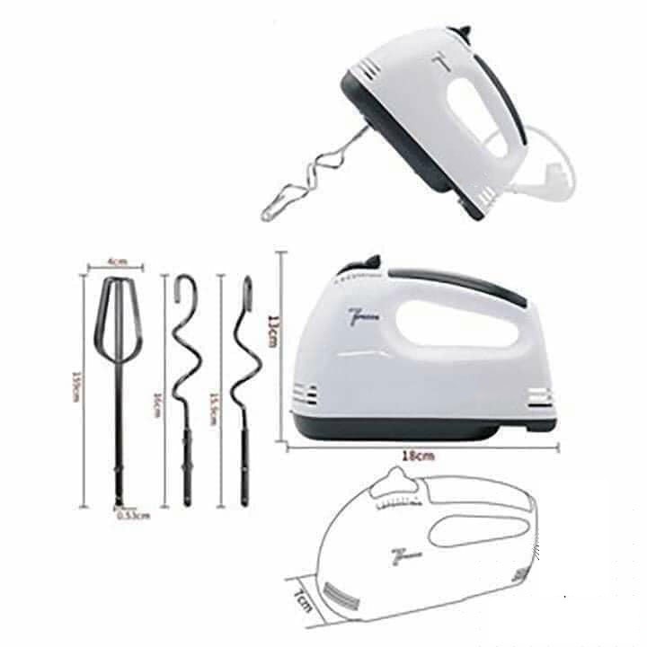 Máy Đánh Trứng Cầm Tay SCARLLET 180W 7 Cấp Độ Mới