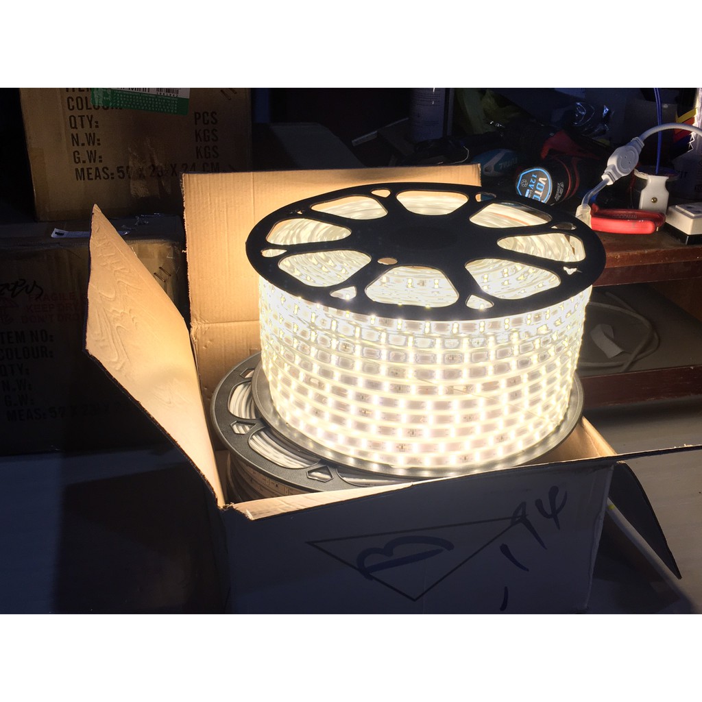 Combo 3m, 5m, 10m, 15m, 20m Led dây 2 hàng 2835 - 120 mắt  đấu sẵn nguồn