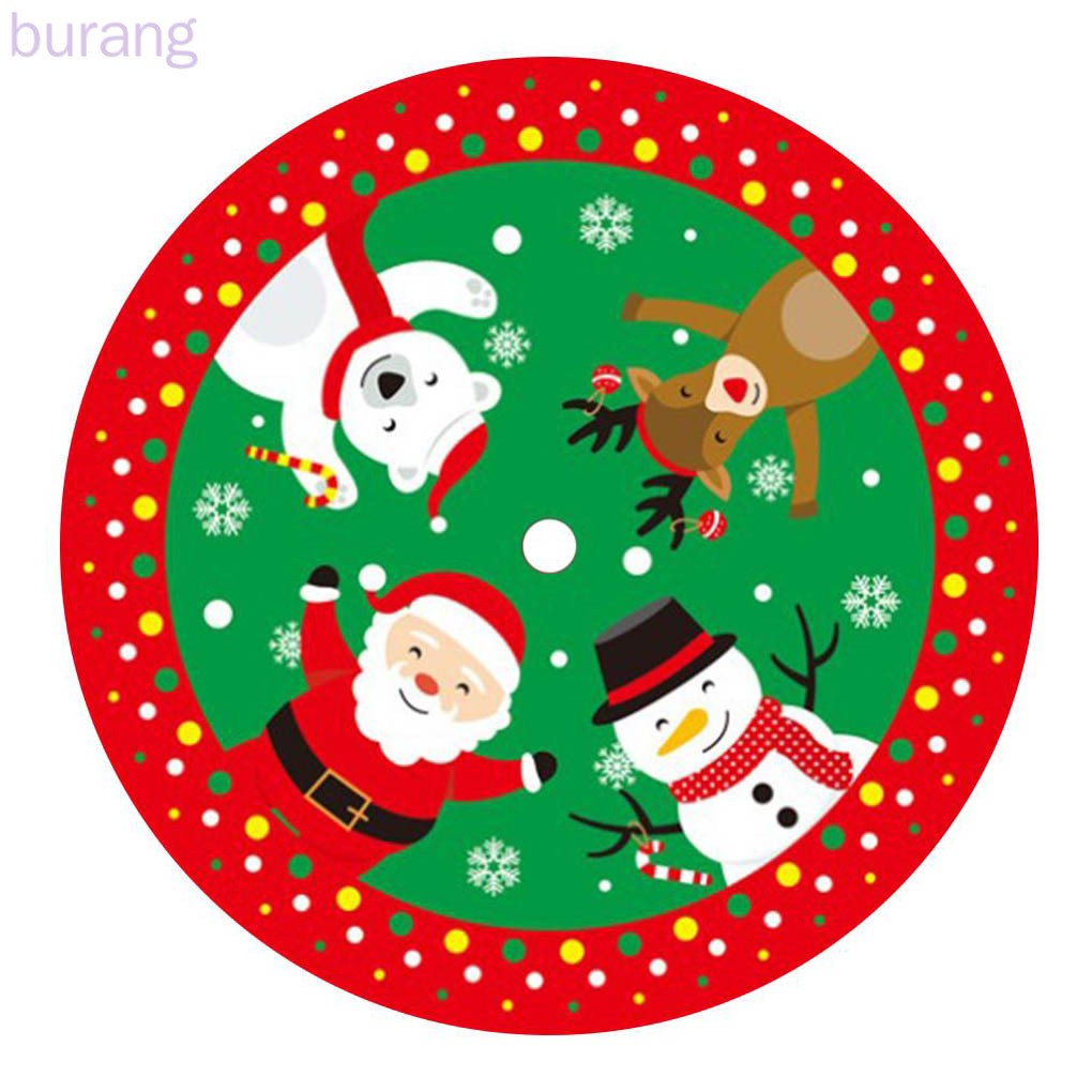Thảm Trải Sàn Phong Cách Giáng Sinh 90cm