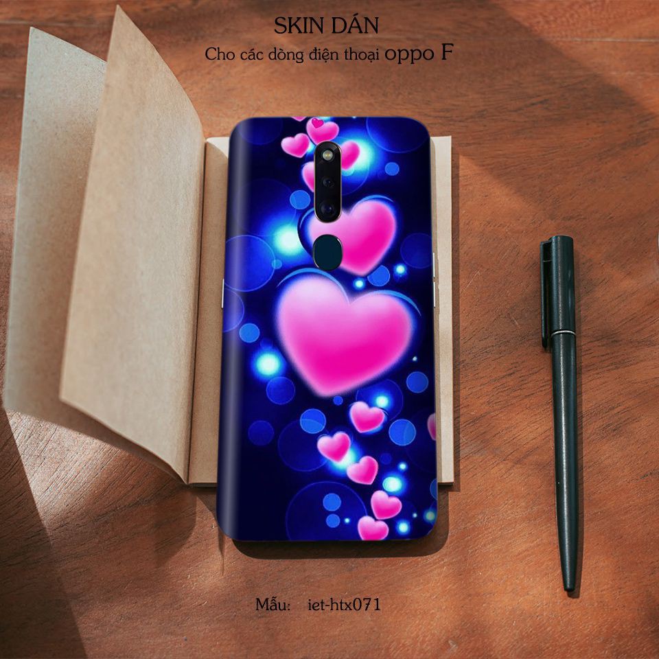 Miếng dán skin cho các dòng điện thoại Oppo F3 lite - F3 Plus - F7 - F9 in hình họa tiết cực đẹp
