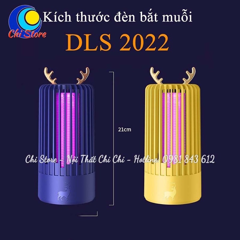 Đèn Bắt Muỗi Thông Minh Hình Trụ, Đèn Diệt Muỗi, Côn Trùng Hiệu Quả Hiện Đại Siêu Đẹp