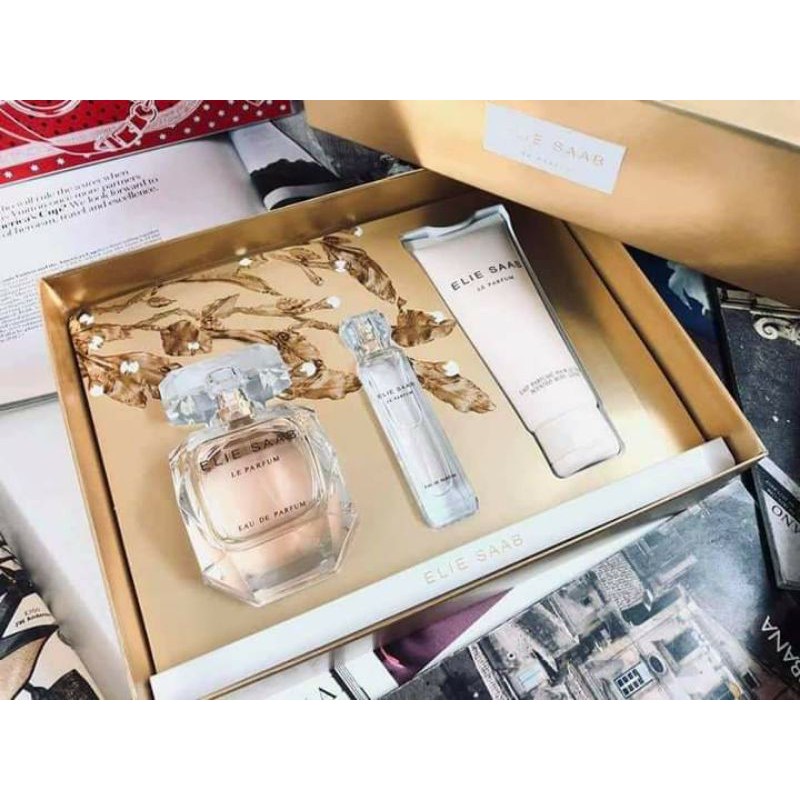 Set Elie Saab Le Parfum Rose Couture💐