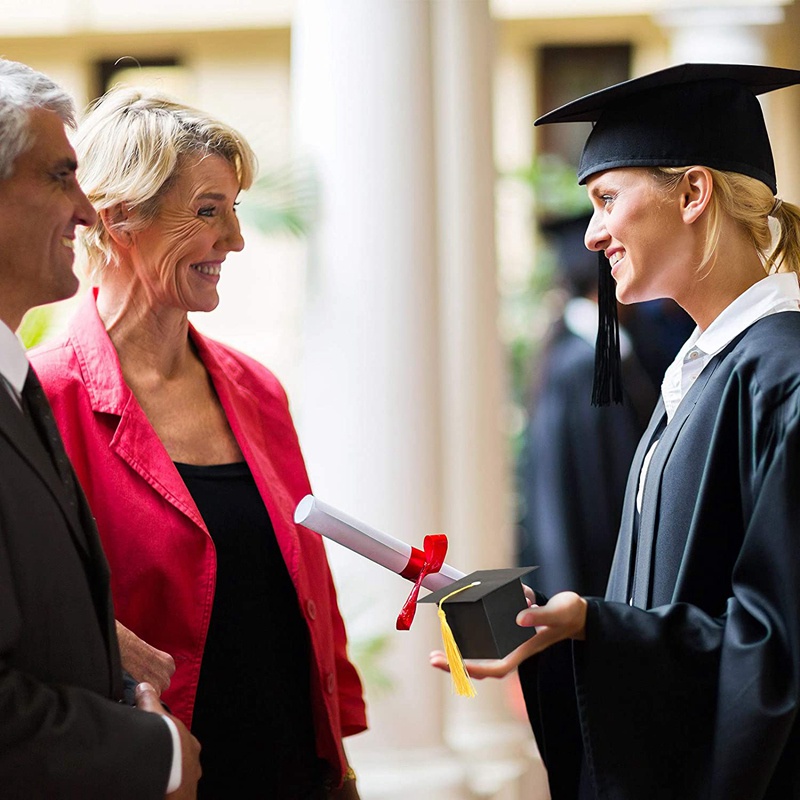 Bộ 50 Hộp Đựng Kẹo/ Quà Tốt Nghiệp/ Tốt Nghiệp Độc Đáo Trang Trí Lễ Tốt Nghiệp DIY