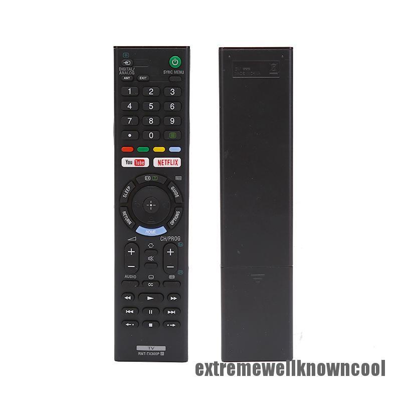 ECSG RMT-TX300E Remote Control Suitable for Sony TV LCD TV Led Smart Controller