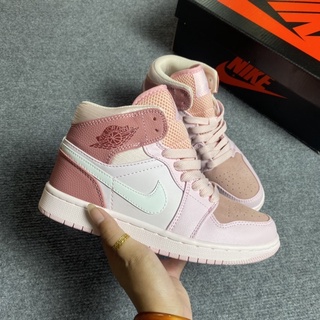 [MHSneakers] Giày bóng rổ cổ cao màu hồng (ảnh thật 100%)