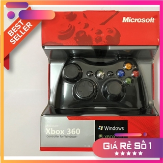 [ CHÍNH HÃNG ] Tay Cầm XBox 360 Có Dây Chĩnh Hãng Chơi Game Tối Ưu Cho PC / FO3 / FO4 -  Smart Buy