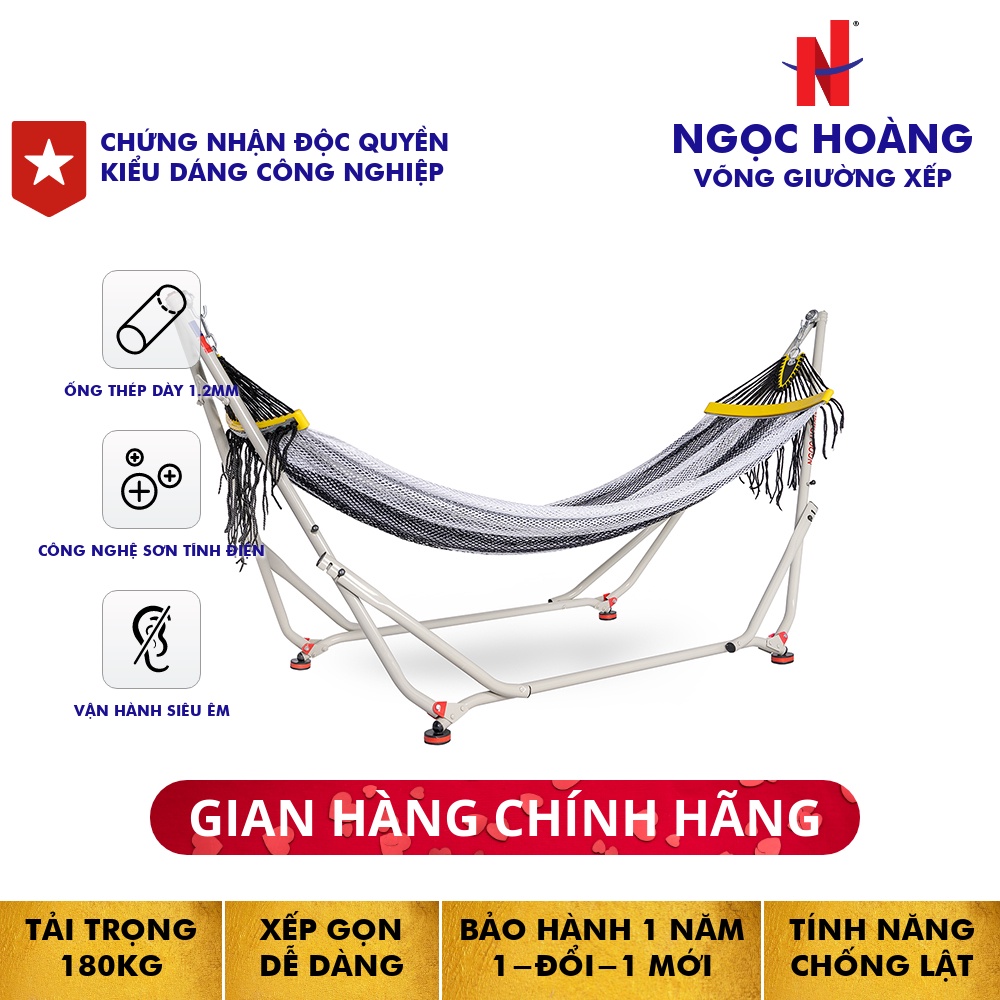 Khung võng THÉP THUYỀN RỒNG - NGỌC HOÀNG