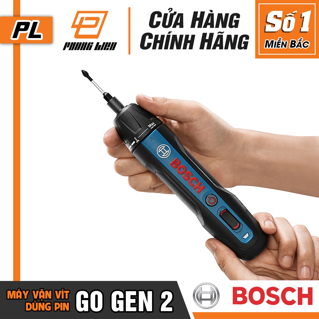 Máy Vặn Vít Dùng Pin Bosch Go Gen 2 (3.6V-1,5AH) - Hàng Chính Hãng