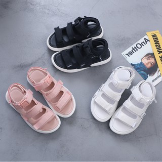 [FLASHSALES] Sandal nữ quai hậu độn đế cao cấp Kingo Capricorn 3 màu - KS06 ( hồng, trắng, đen)
