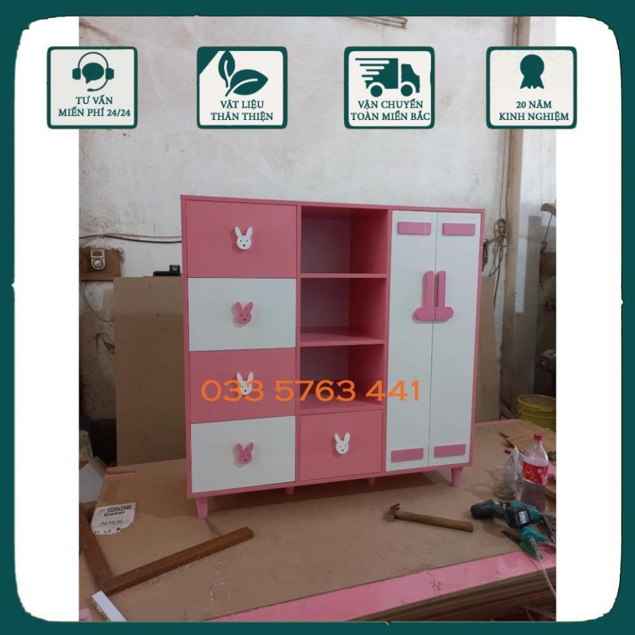 Tủ trẻ em kích thước lớn hoặc nhỏ tùy chọn, phù hợp mọi không gian