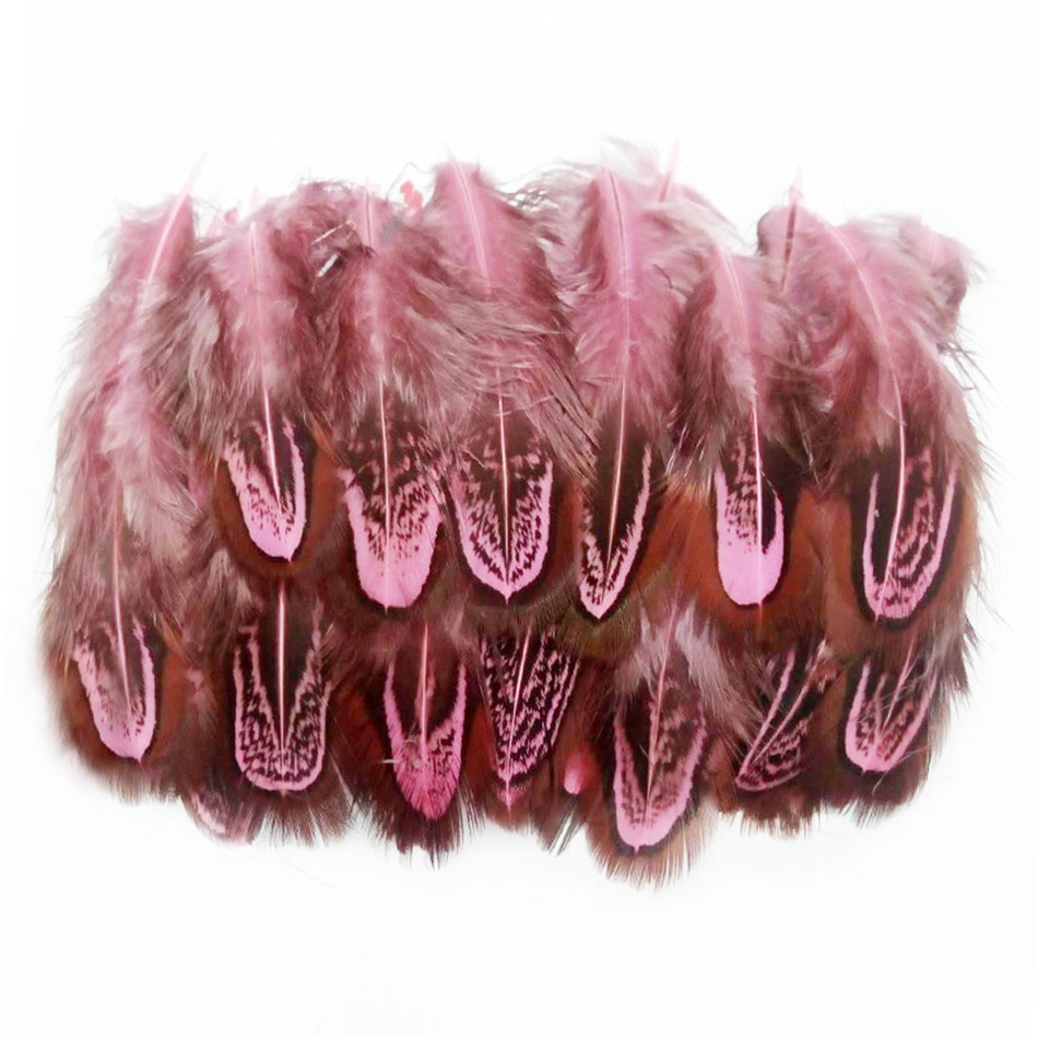 20 Chiếc Tự Nhiên Pheasant Lông Vũ Plume Thủ Công Trang Sức Làm Màu Đám Cưới Lông Vũ DIY Tiệc Giáng Sinh Trang Trí 5-8cm