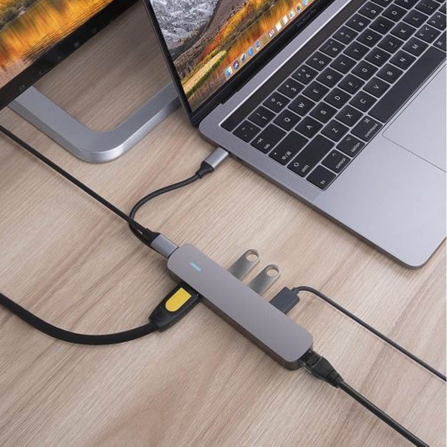 CỔNG CHUYỂN HYPERDRIVE 4K HDMI 6-IN-1 USB-C HUB FOR MACBOOK & USB-C DEVICES!!