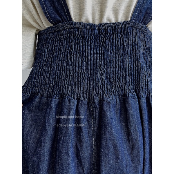 Yếm Denim DeepBlue KOREAN 1188