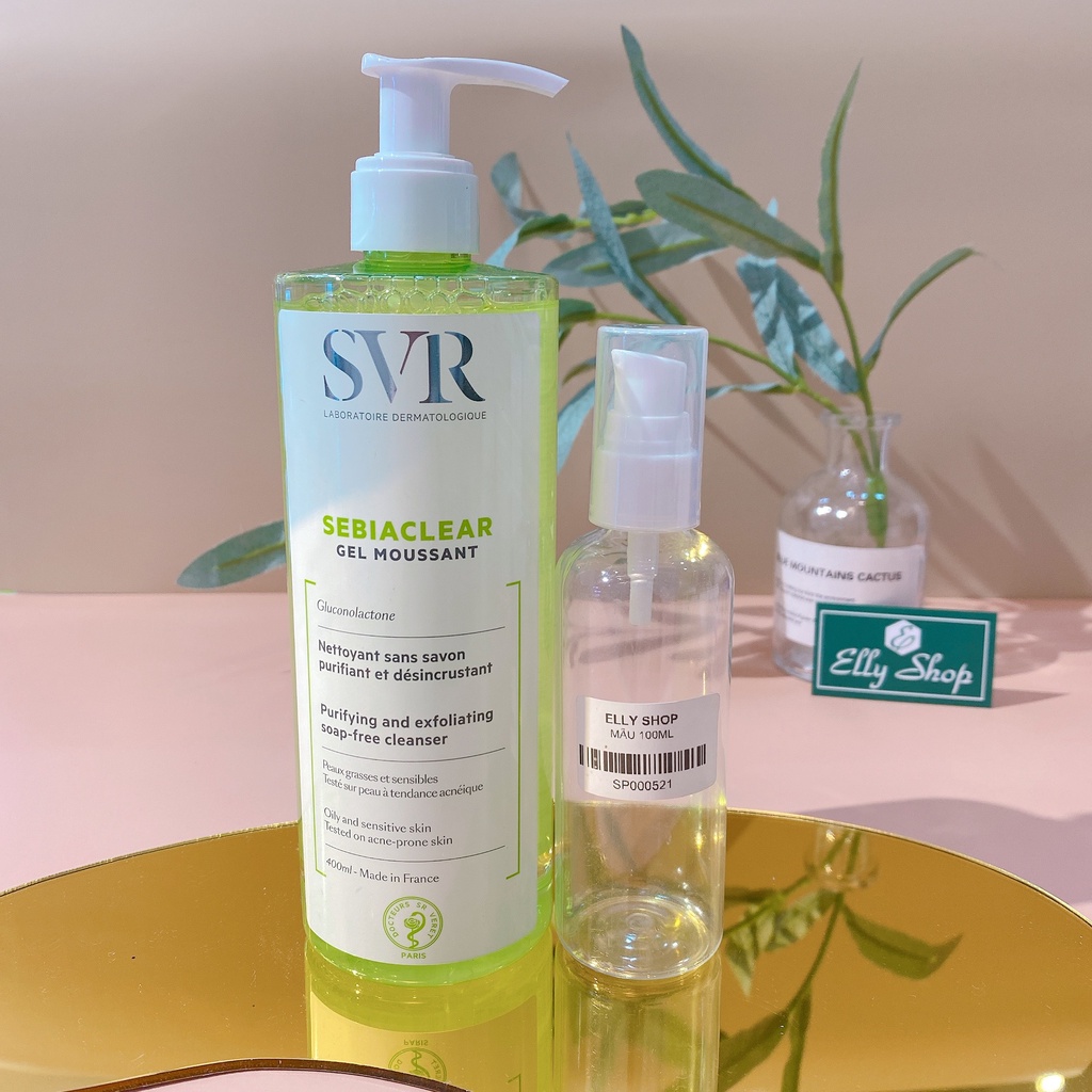 Sữa rửa mặt cho da dầu mụn SVR Sebiaclear Gel Moussant 400ml