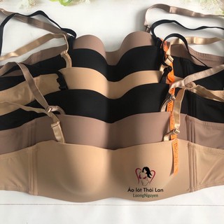Áo ngực quả ngang cup D Thái Lan BeeNa 8585 bản lưng to vải mát