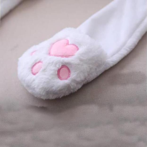 Mũ Tai Thỏ Giật - Nón Vũ Đạo Kpop Bóp Vẫy Tai - Cosplay Siêu Cute