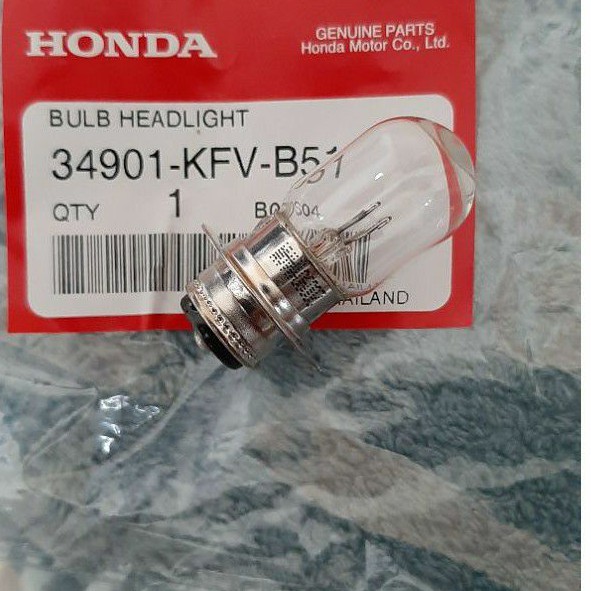bóng đèn pha xe dream, wave , cub zin honda chính hãng thái xịn