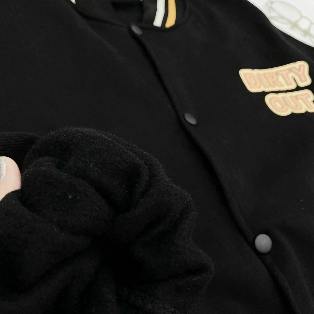 Khoác Nỉ Form Rộng Bomber In Chứ Dirty Out | BigBuy360 - bigbuy360.vn