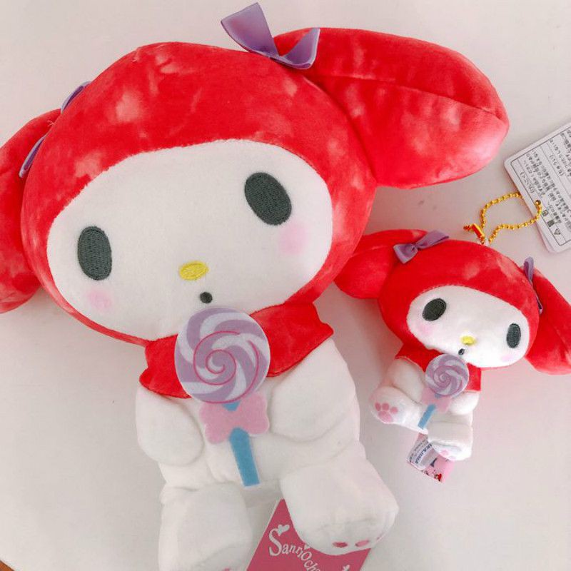 đồ chơi nhồi bông Hình Nhân Vật Kuromi My Melody Uruuru Ururu Mềm Mại Dễ Thương, Kích Thước 20cm