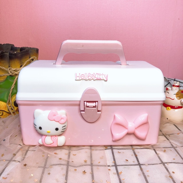 Thùng đựng vật dụng Hello Kitty