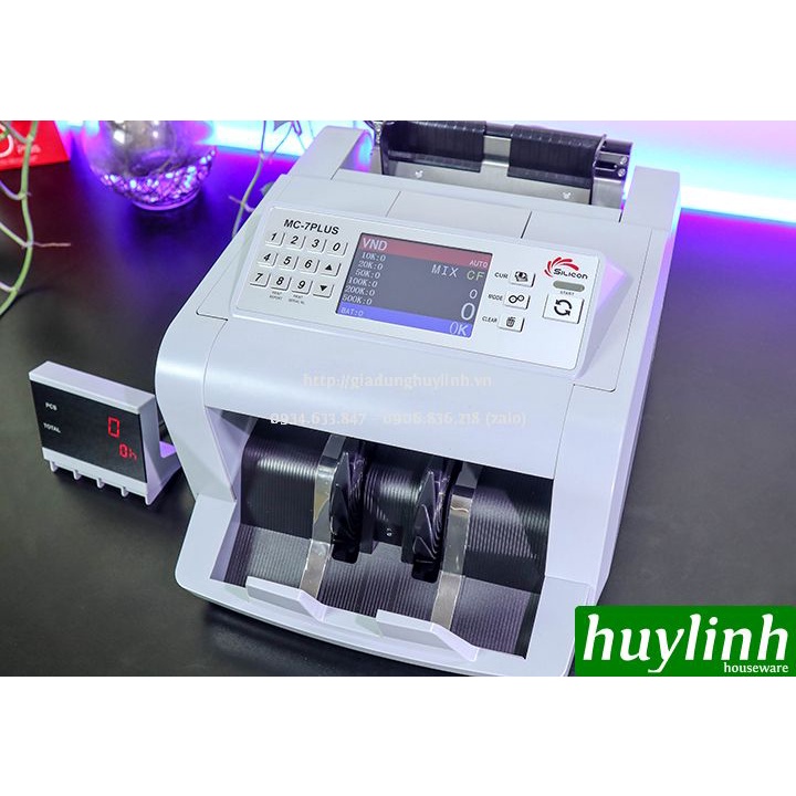 Máy đếm tiền thông minh Silicon MC-7Plus