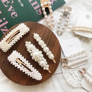 Set 4 Kẹp Tóc Hot Trend Siêu Sang Chảnh Cho Các Nàng Điệu - phụ kiện làm tóc cô dâu dạ tiệc đáng yêu