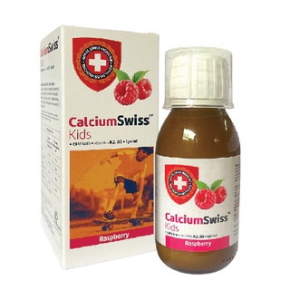 Sirô tăng chiều cao CalciumSwiss bổ sung canxi, vitamin K2, lysine và D3 - nhập khẩu châu Âu
