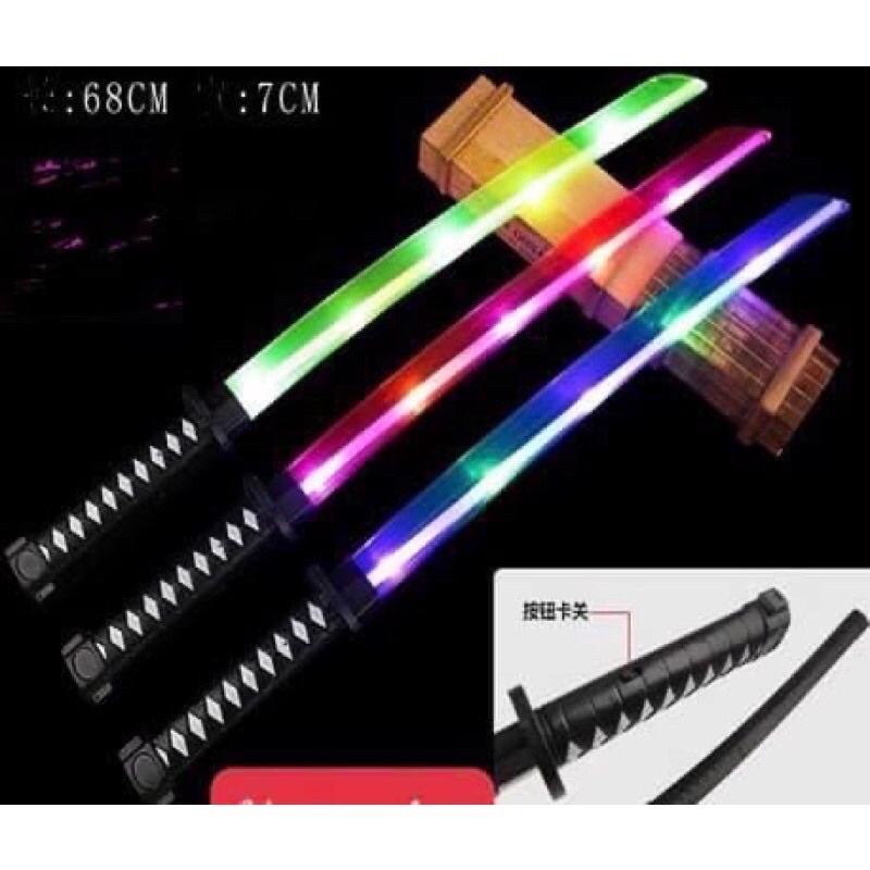 KIẾM NHỰA NHẬT PHÁT SÁNG KATANA