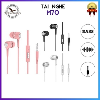 Tai nghe nhét tai byz-se519a jack 3.5mm dùng cho tất cả điện thoại