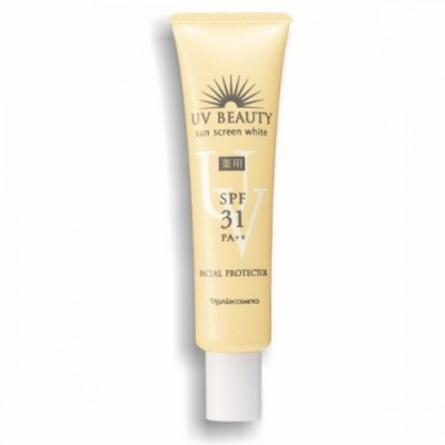 Kem chống nắng làm trắng da Naris UV Beauty Sun Screen White Facial Protector SPF31 PA++ 40g