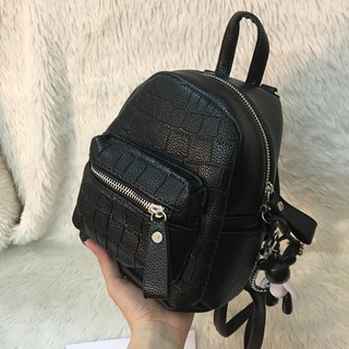 Balo da mini - Balo mini vân rắn - B6