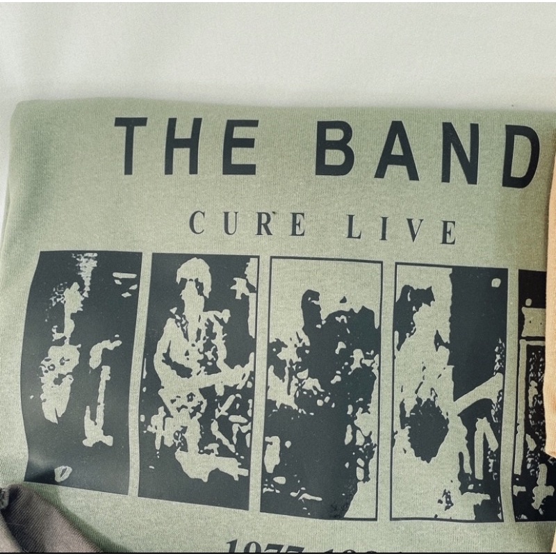 Áo Phông 3158 Nam Nữ, Áo Thun Tay Lỡ Oversize From Rộng Chất Coton in hình THE BAND