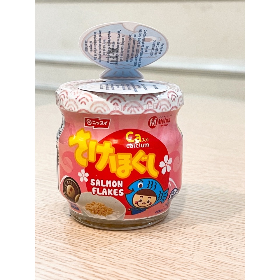 Ruốc cá hồi Meiwa 50gr cho bé (Date 12/2022)