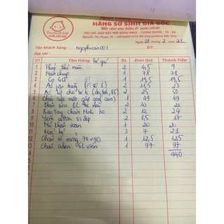 combo đồ sơ sinh bé gái 21/2 (số 4)