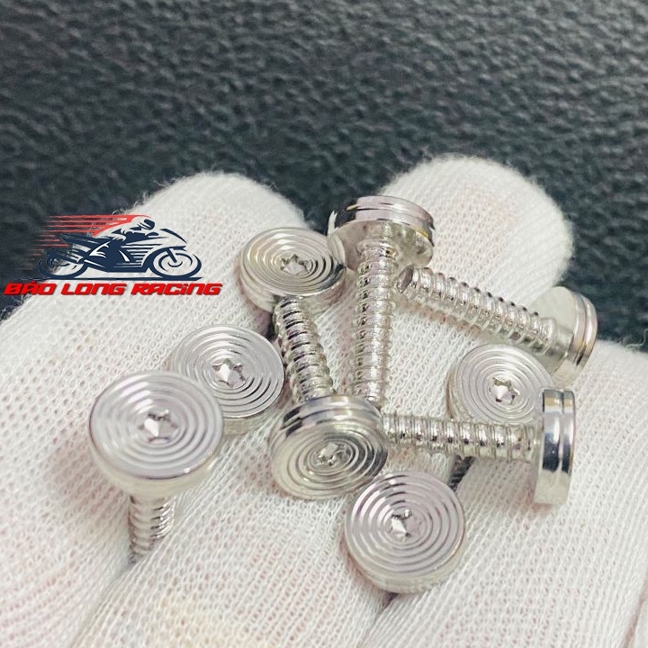 Ốc Salaya 4li15 Xoắn Thái gắn Dàn Áo xe Honda Inox 304 CNC Siêu Rẻ Đẹp