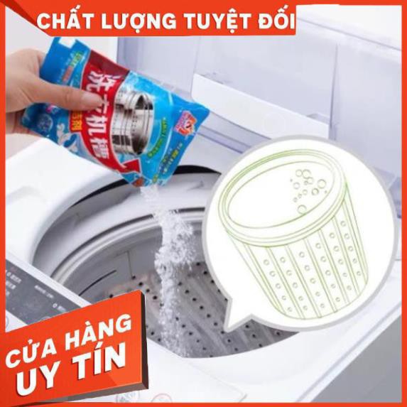 Siêu SốcBột tẩy rửa máy giặt siêu sạch Womu Thế Hệ Mới