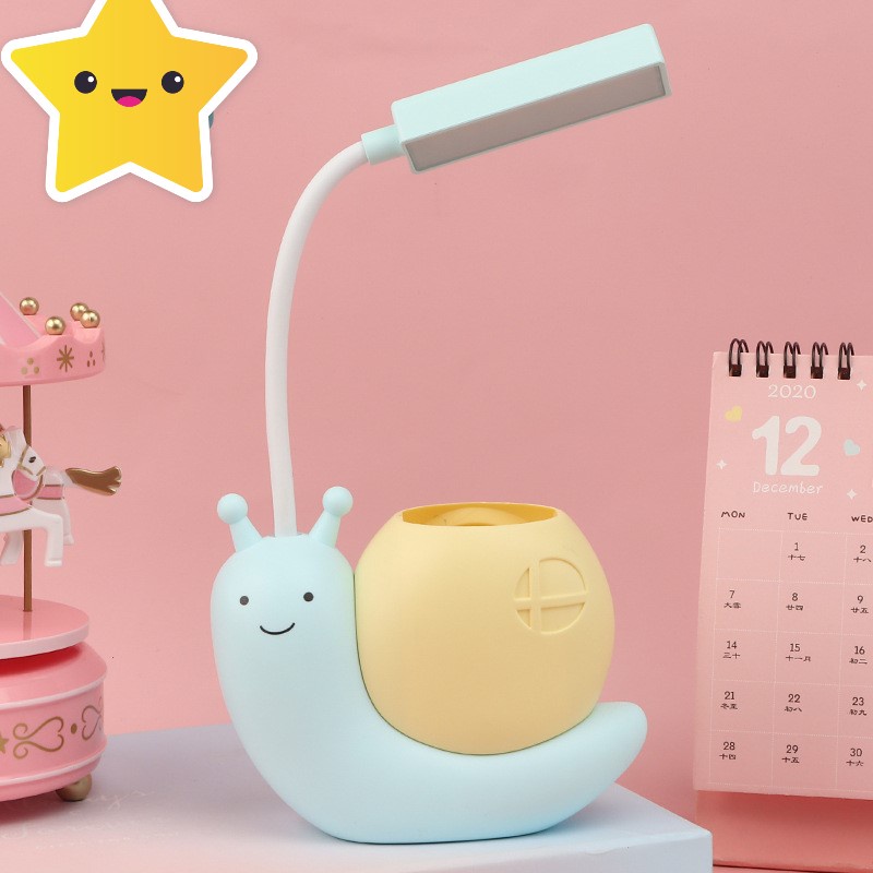 Đèn bàn học đọc sách tích điện TLDL - PYE bảo vệ mắt- Ốc Sên