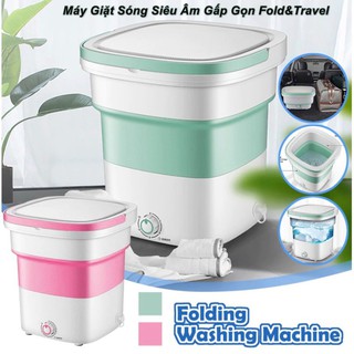 Máy giặt mini gấp gọn, Máy giặt nhỏ đa năng [BH 12THÁNG ]