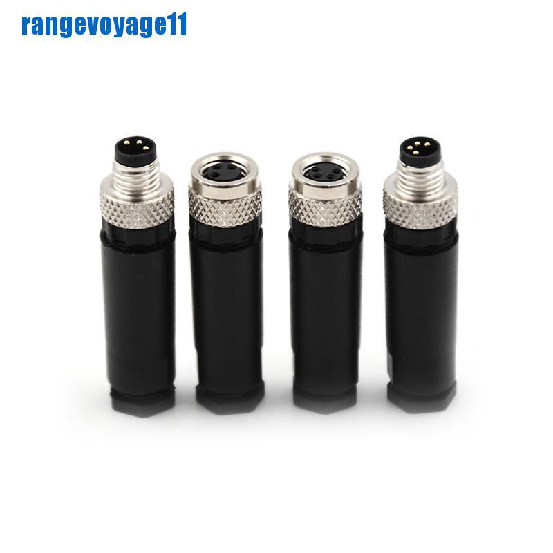 Đầu Nối Cảm Biến Range11 M8 Male Female 3 4 Pin Type A | BigBuy360 - bigbuy360.vn