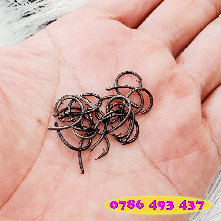 1 bộ Câu Giăng Cá Lóc, Trê, Rô, Phi gồm 100 lưỡi câu dài 110m