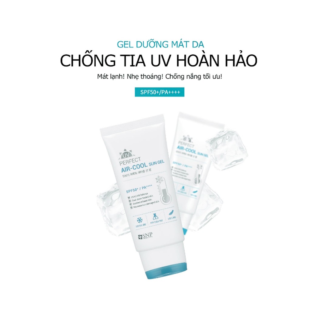 Kem Chống Nắng Mát Da Dưỡng Trắng Chống Lão Hóa - UV perfect Aircool Sun Gel SPF50+ PA++++ chăm sóc da kích ứng dưỡng da | BigBuy360 - bigbuy360.vn