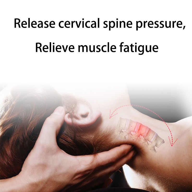 Gối Massage Kéo Căng Cơ Vai Và Cổ Giúp Thư Giãn Giảm Đau Cột Sống