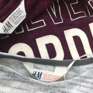 Áo len H&M bé gái size đại